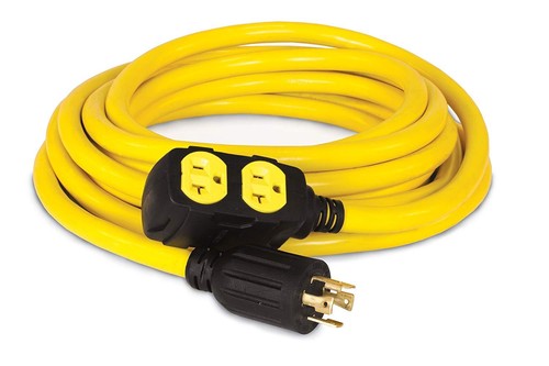 Extension cord foot - extension, 30-amp